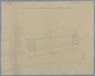 214826 Situatie van de geprojecteerde Korenbeurs aan de Catharijnekade (ter hoogte van de Lange Koestraat) te Utrecht.